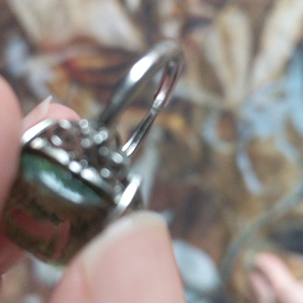 Sterling silver lodolite ring - Picture 5 of 5